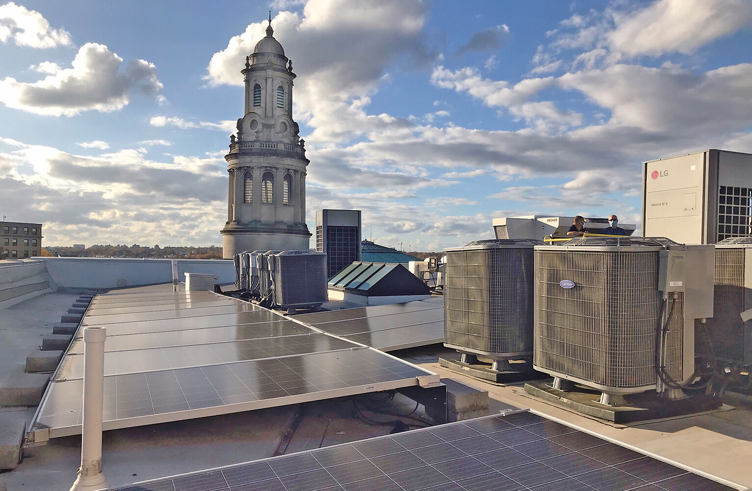 Panneaux solaires Maycroft Apartments, DC